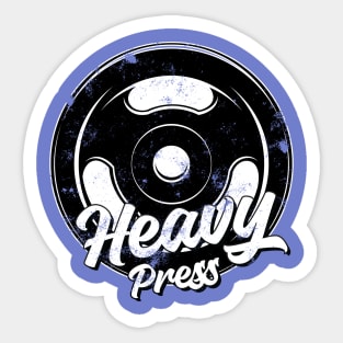 Heavy Press Sticker